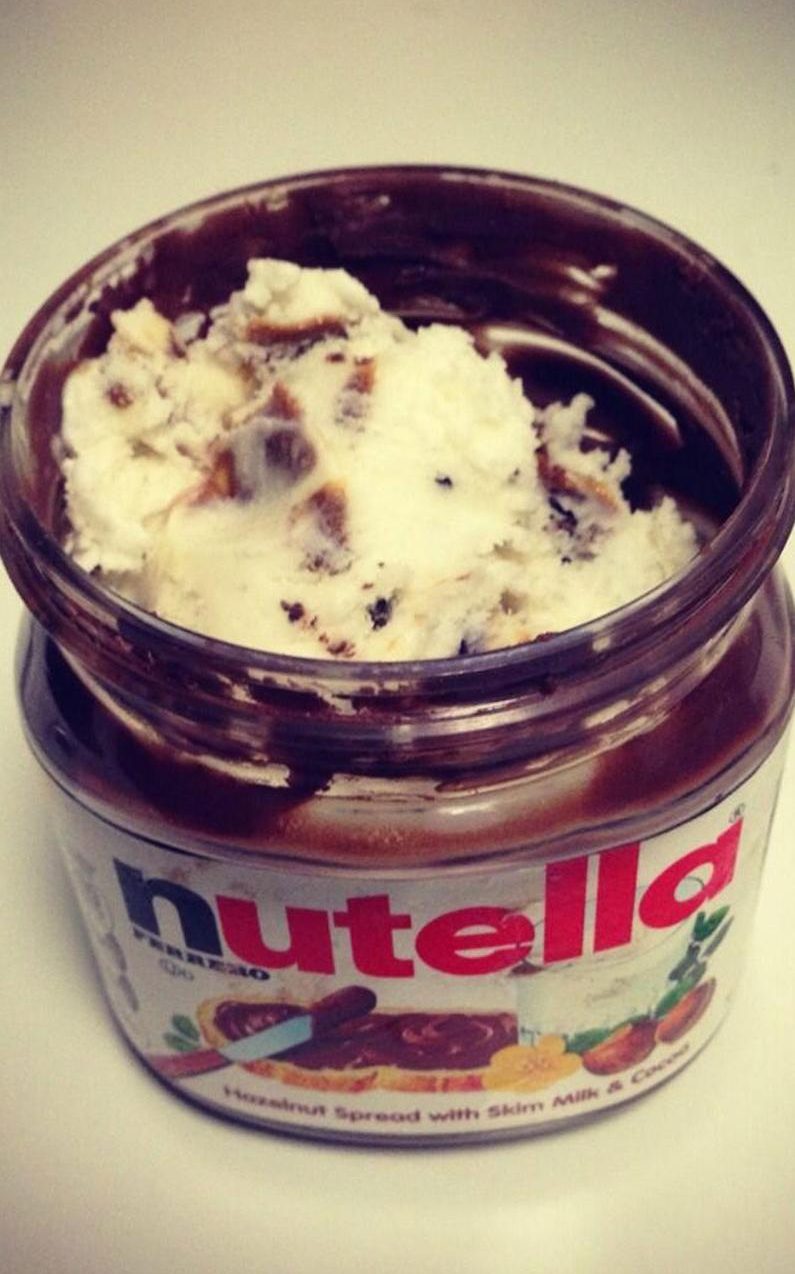 nutella-with-icecream