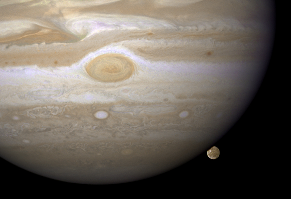 Jupiter and Ganymede