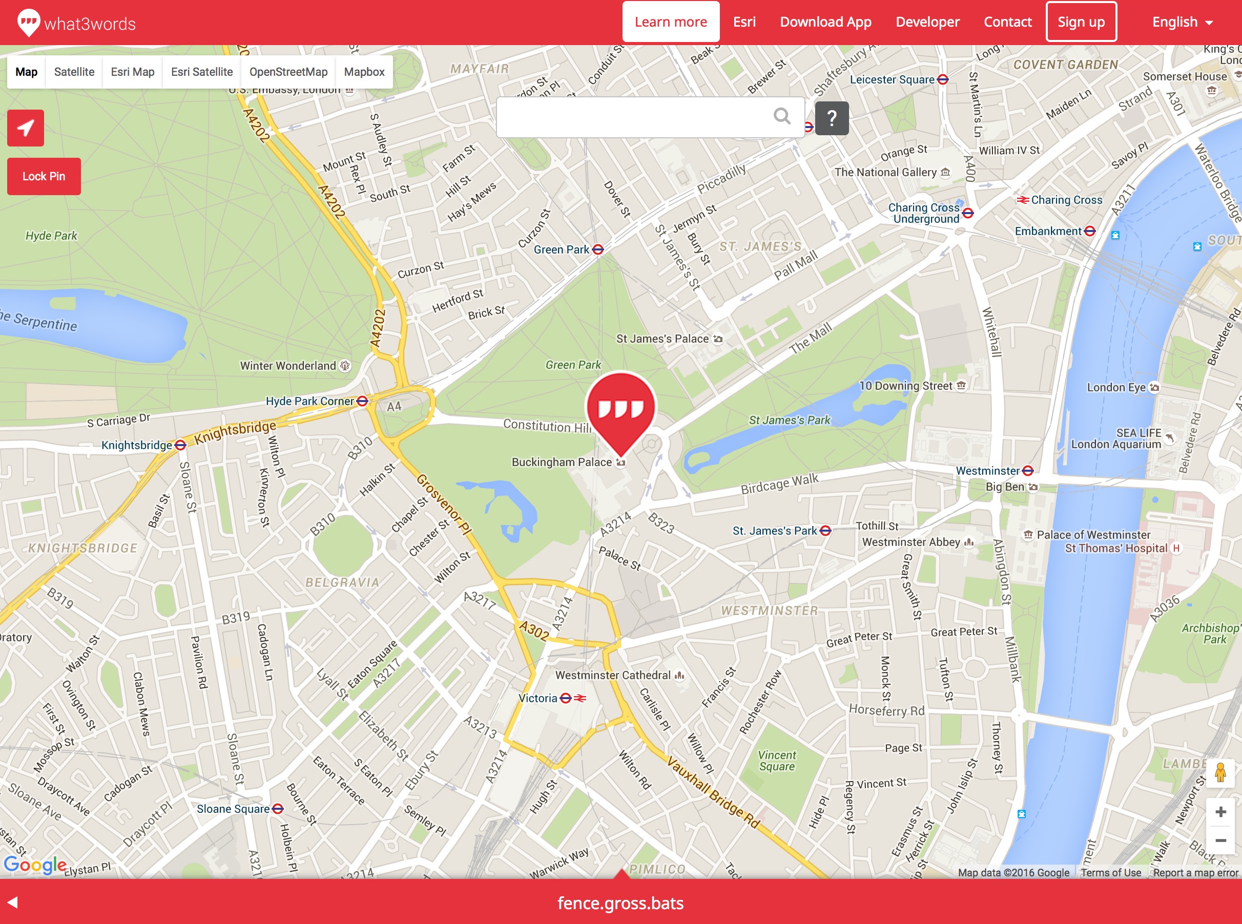 what3words-buckingham-palace