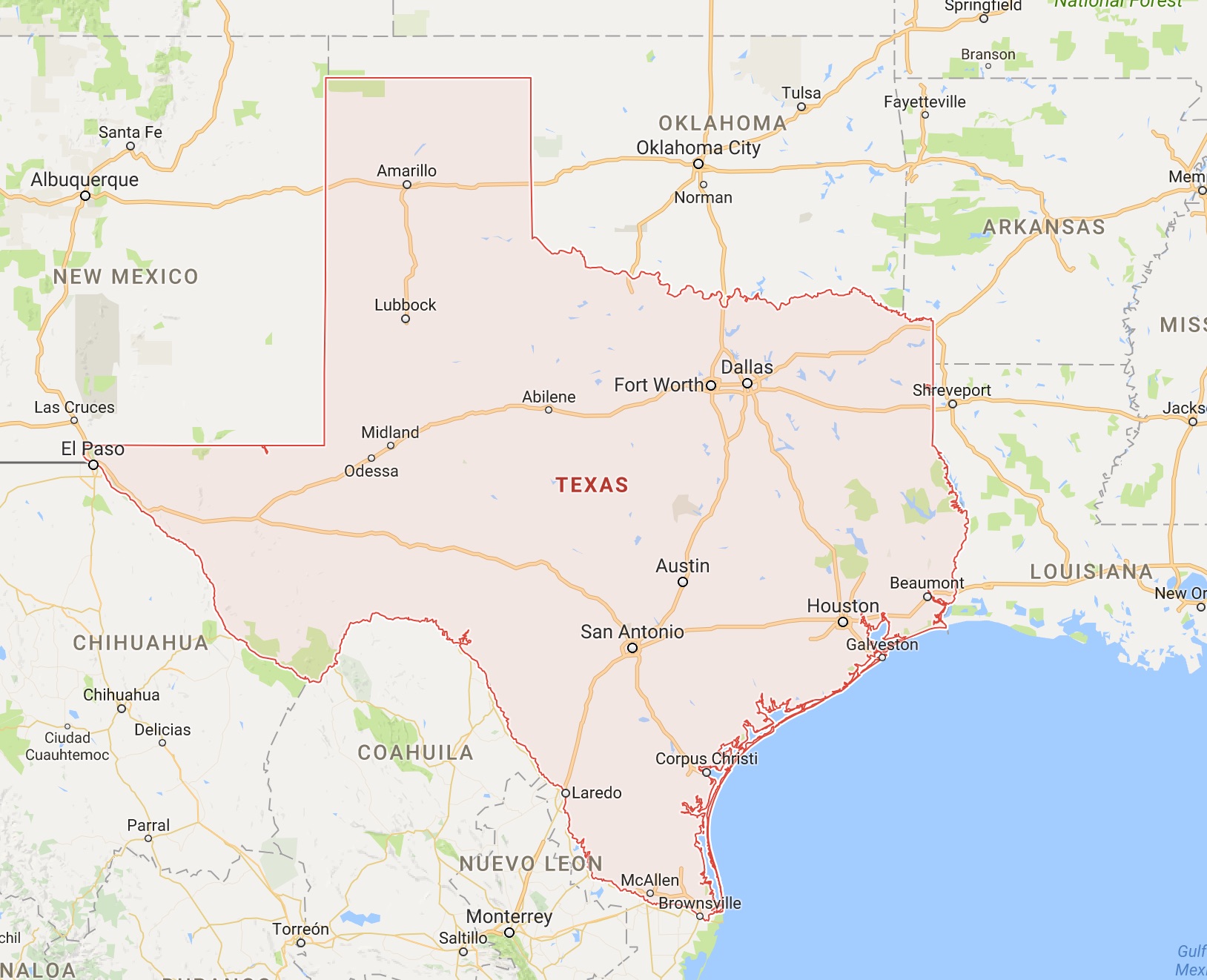 Texas-map